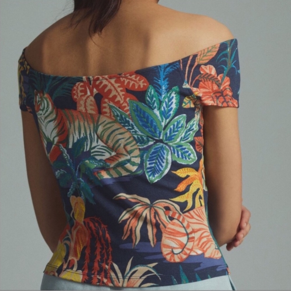 Anthropologie off the shoulder top